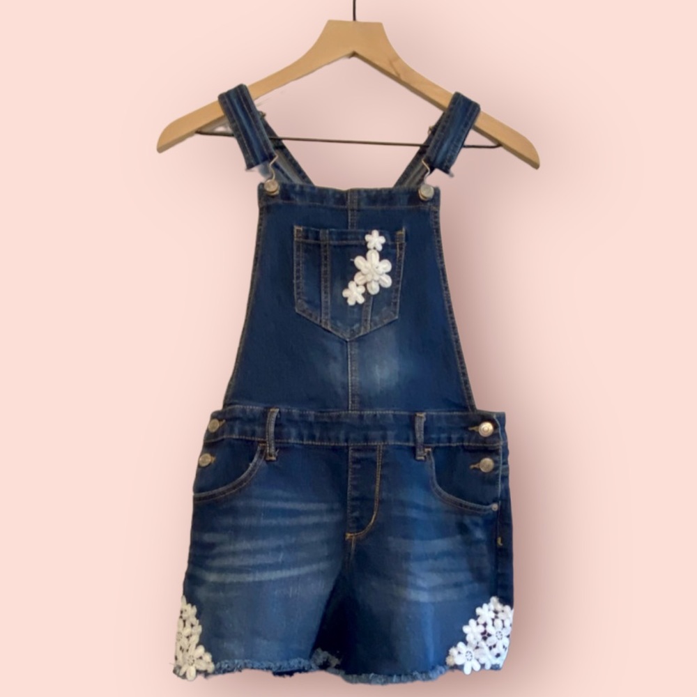 Jordache Floral Overall’s - Girls